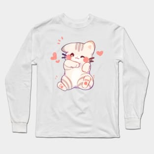 Wink Kitty Long Sleeve T-Shirt